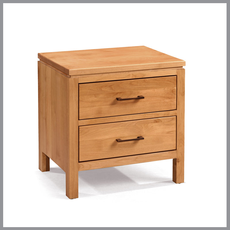 2 West 2-Drawer Nightstand