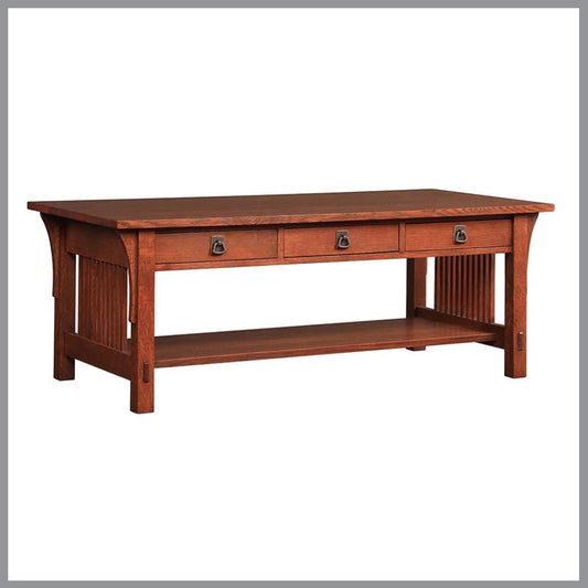 Three-Drawer Cocktail Table