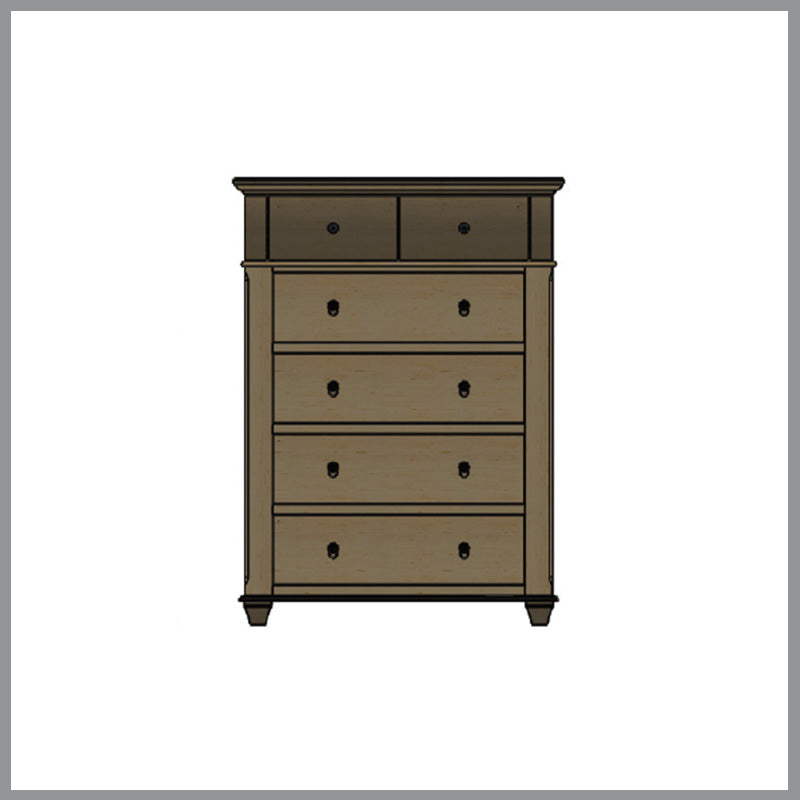 Bartlett Island 6-Drawer Chest #7