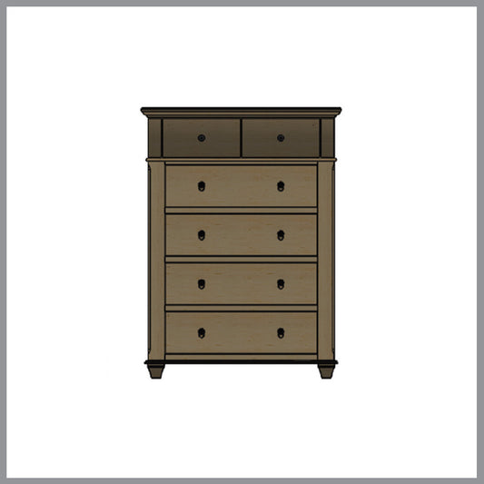 Bartlett Island 6-Drawer Chest #7