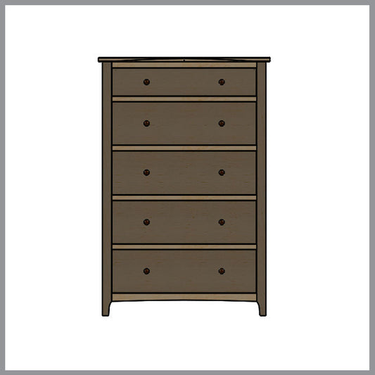 Atwood 5-Drawer Chest #9